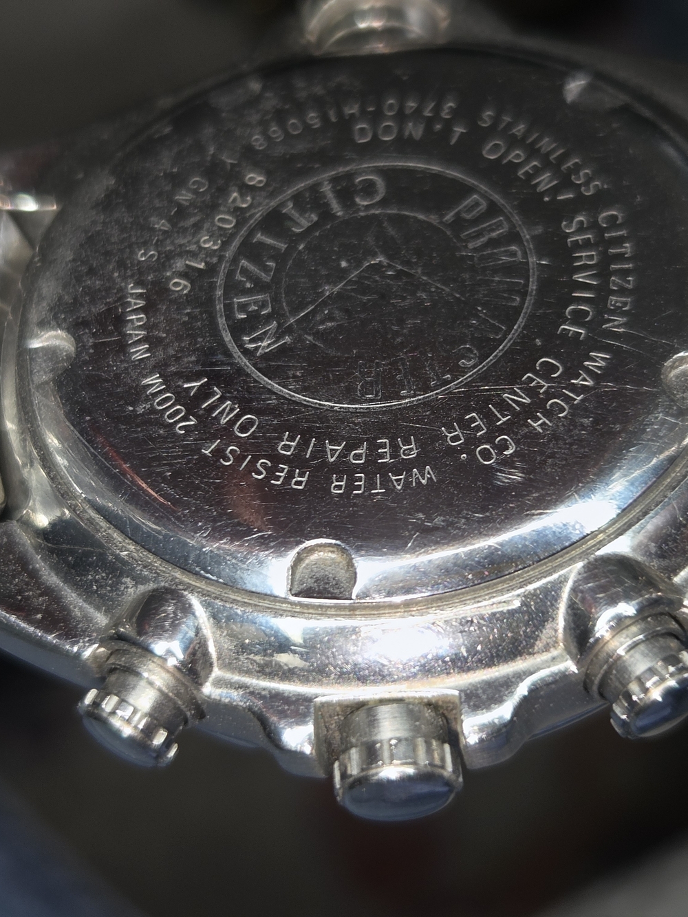 Citizen Promaster Stainless Steel Chronograph Watch - Silver